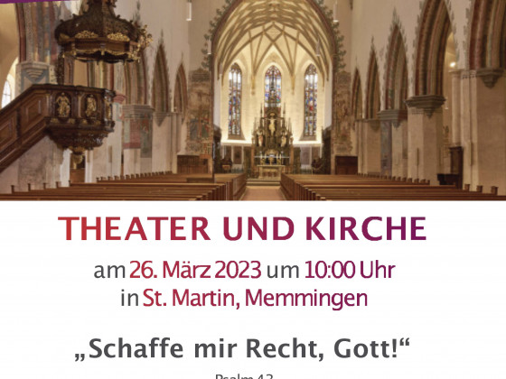 Theater und Kirche Plakat 2023 v2